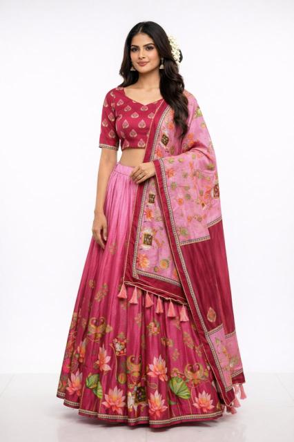 Artriddhs Dola silk D NO DEGITAL 18 Bridal lehenga choli in Surat